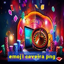 emoji caveira png